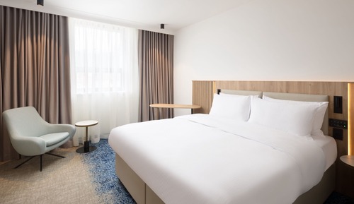 Habitación estándar, 1 cama de matrimonio grande, no fumadores, vistas a la ciudad