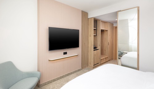 Habitación estándar, 2 camas individuales, no fumadores, vistas a la ciudad