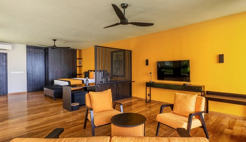 Suite Deluxe, patio, vistas al mar