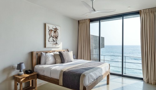 Habitación doble, vistas al mar