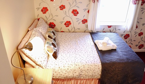 Habitación doble, baño privado