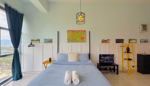 Estudio Premium, 1 cama de matrimonio, baño privado