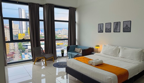 Apartamento Premium, cocina básica, vistas a la montaña