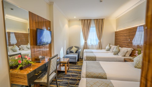 Habitación cuádruple estándar