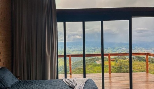 Chalet de luna de miel, vistas a la montaña