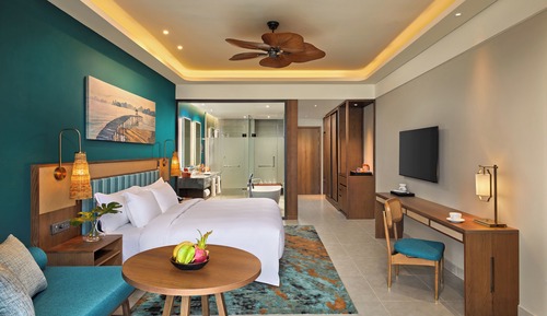 Habitación estándar, 1 cama de matrimonio grande, vistas a la bahía