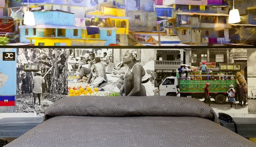 Habitación básica doble de uso individual, vistas a la ciudad