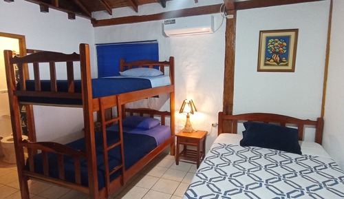 Habitación familiar, vistas al mar