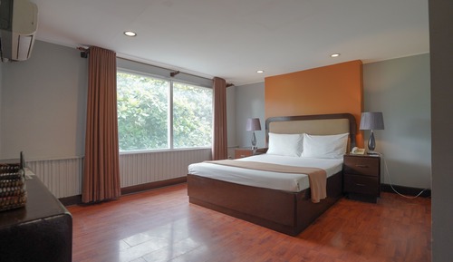Habitación Deluxe, 1 cama doble, vistas a la ciudad