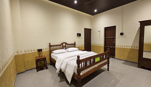 Habitación Deluxe doble, 1 cama de matrimonio, vistas al jardín