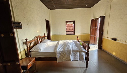 Habitación cuádruple familiar, vistas al jardín