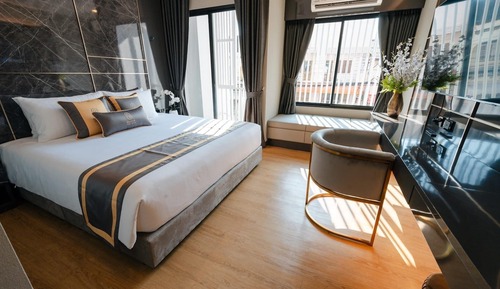 Habitación Deluxe, no fumadores, baño privado