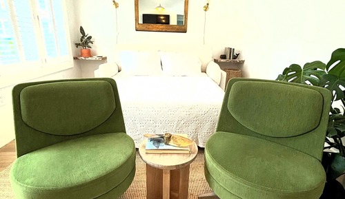 Habitación cuádruple de lujo, patio