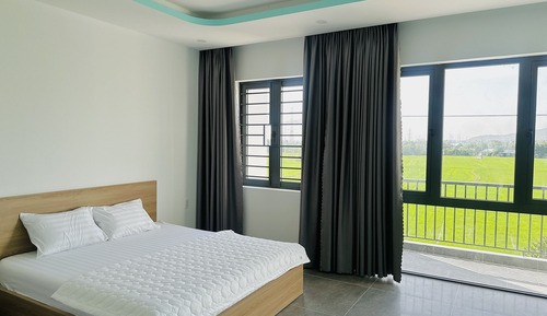 Habitación panorámica con 1 cama doble o 2 individuales, 1 cama de matrimonio grande