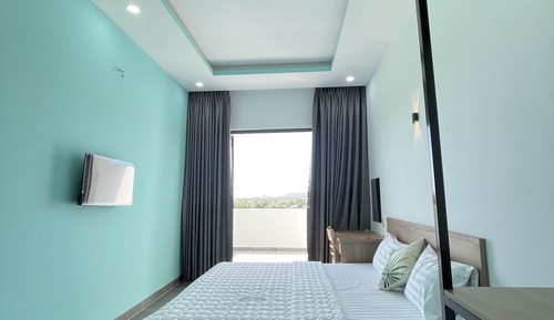 Habitación individual panorámica, 1 cama de matrimonio grande