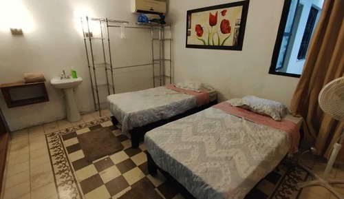 Habitación básica con 1 cama doble o 2 individuales