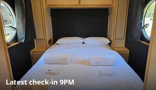 Cabaña de diseño, 1 cama de matrimonio