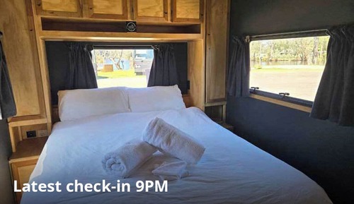 Cabaña de diseño, 1 cama de matrimonio