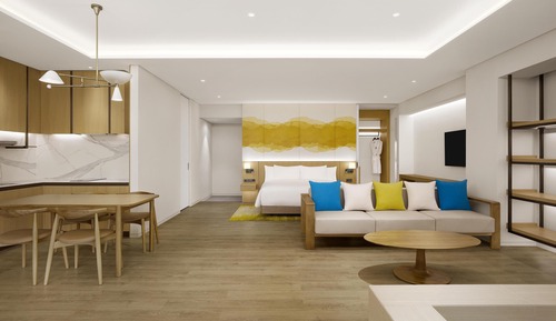 Habitación Premier, 1 cama de matrimonio grande, vistas al mar