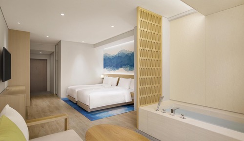 Habitación Deluxe, 2 camas individuales, vistas al mar