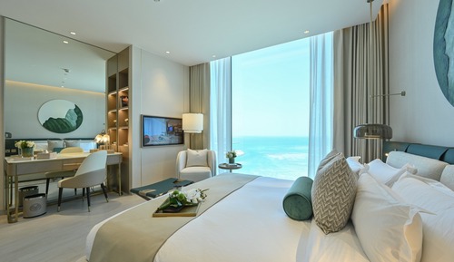 Apartamento, 1 cama de matrimonio grande, vistas al mar