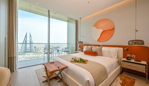 Suite familiar, 1 cama de matrimonio grande, vistas a la bahía (Panoramic)