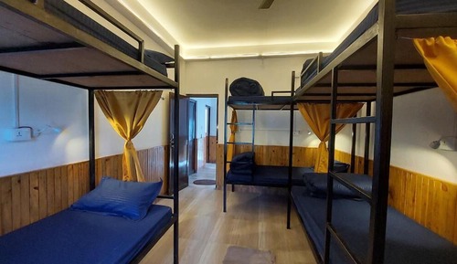 Bed in 6- Bed Mixed Dormitory Room