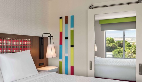 Estudio, 1 cama de matrimonio grande, accesible para personas con discapacidad (Hearing)