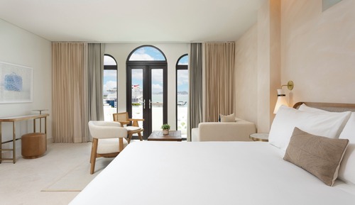 Suite, 1 cama de matrimonio grande, balcón (Plaza)