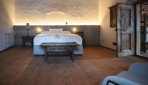 Suite Premium, 1 cama de matrimonio grande con sofá cama, no fumadores, vistas a la montaña