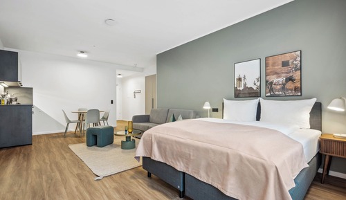 Suite Confort, 1 cama de matrimonio con sofá cama