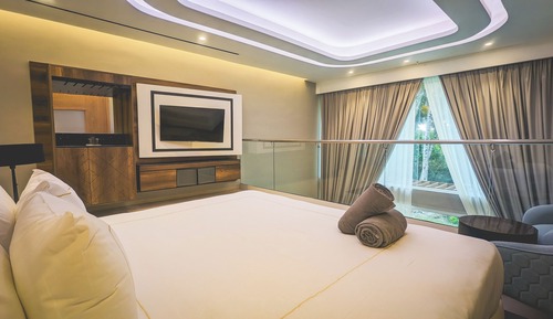 Suite Grand, 1 cama de matrimonio grande (Duplex, Swim Up,)