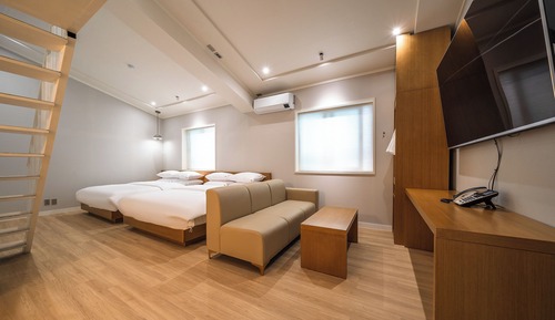 Habitación Grand con 2 camas individuales, 2 camas de matrimonio