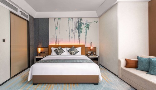 Habitación, 1 cama de matrimonio grande, accesible para personas con discapacidad, no fumadores