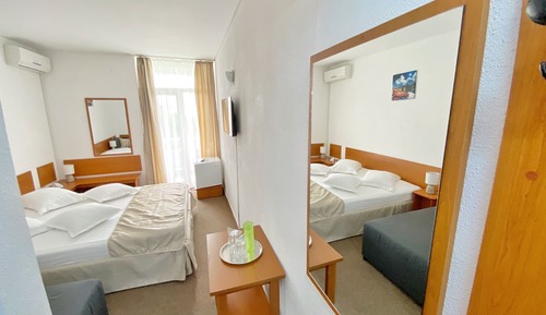 Habitación doble superior, balcón