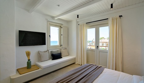 Habitación Deluxe doble, balcón, vistas al mar