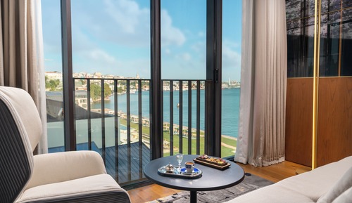 Habitación Premium, 1 cama de matrimonio grande, vistas parciales al mar