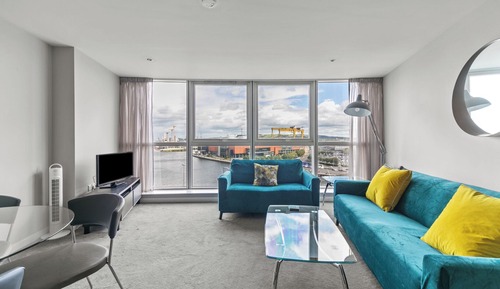 Apartamento exclusivo, 2 habitaciones, 2 baños, vistas al mar