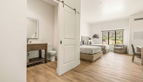 Habitación, 2 camas de matrimonio