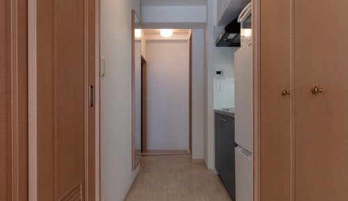 Habitación con 2 camas individuales, no fumadores (No Daily Cleaning/futon for 3rd guest)