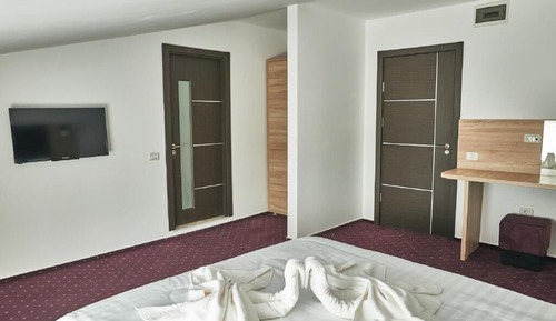 Habitación estándar, 1 cama de matrimonio con sofá cama