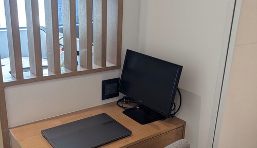 Estudio de lujo, vistas a la ciudad