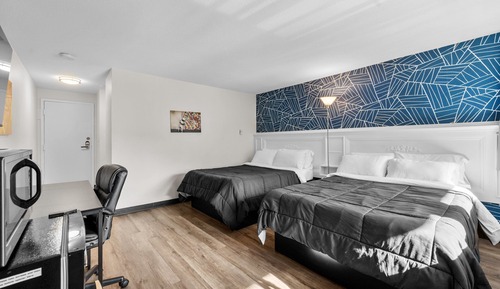 Habitación estándar doble, 2 camas dobles