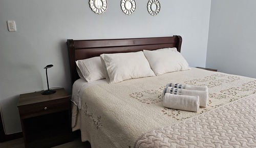 Suite exclusiva, 1 cama de matrimonio grande con sofá cama