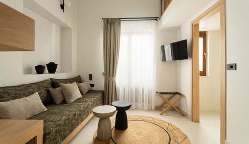 Suite superior, vistas al patio
