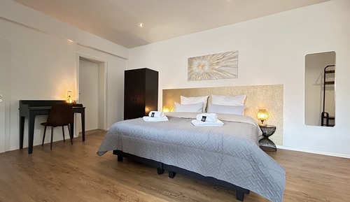 Suite superior, cocina, en la zona del jardín