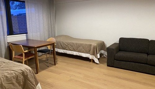 Habitación familiar, vistas al jardín