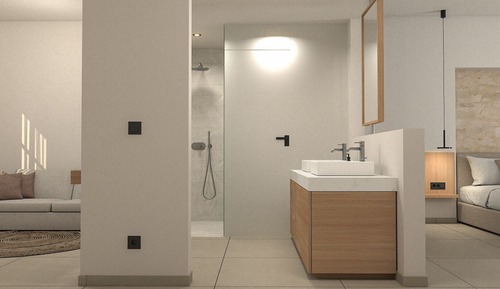 Suite junior, 1 cama doble con sofá cama, acceso a la piscina, vistas a la piscina
