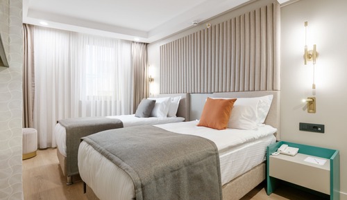Habitación estándar con 1 cama doble o 2 individuales