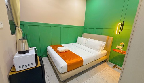 Suite junior, 1 cama de matrimonio, no fumadores, baño privado
